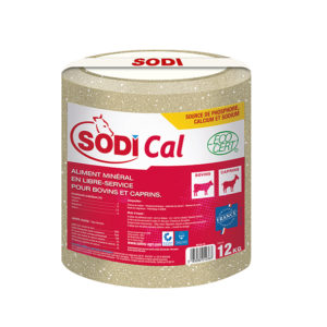 12 kg SODI Cal – Viehleckstein für Rind und Ziegen