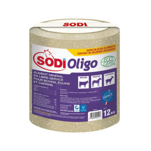 12 kg SODI Oligo, Viehleckstein für Rind, Pferd und Ziege